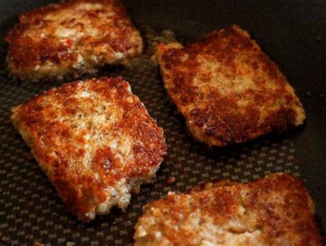 Homemade Scrapple Recipe With Sausage | Recipe | Homemade scrapple ...