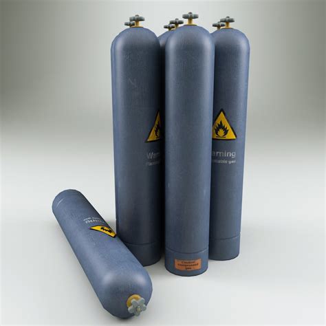 lwo helium gas cylinder