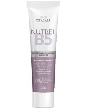 Full ingredients list Profuse Nutrel B5 Creme Multirreparador ...