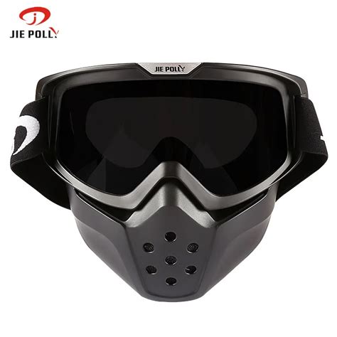 Riding Mask Windshield Grimace Face Mask Knight Motorcycle Racing Anti ...