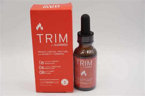 SUNMED CBD TRIM Tincture Weight Loss CBD Oil