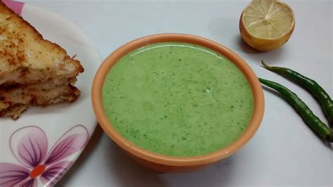 Coriander Curd Chutney (Dhania Dahi Chutney) - Chits Kitchen