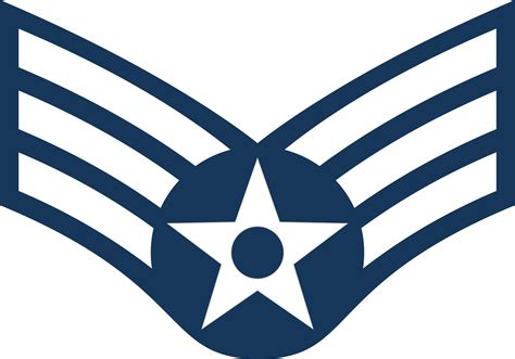 US Air Force E-4 - Senior Airman Rank Insignia by Scott Flowers | Download free STL model ...