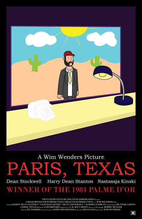 Paris, Texas Poster on Behance