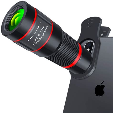 Cell Phone Lens, 20X Zoom Telephoto HD Camera Lens for iPhone, Samsung,... | eBay