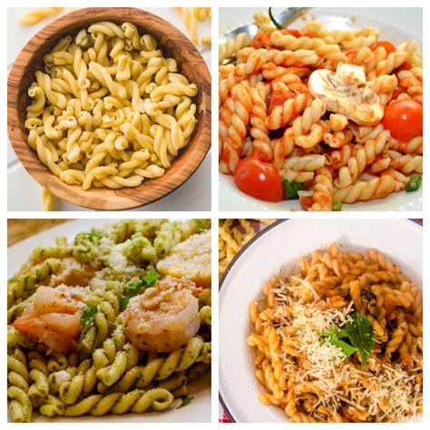 A collection of delicious gemelli pasta recipes. These gemelli pasta recipes include everything ...