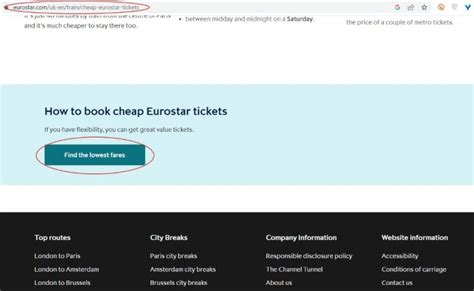 The Back Door to Cheaper Eurostar Tickets ⋆ Secrets of Paris