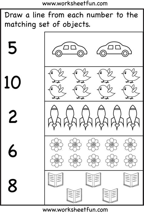 Counting – 6 Worksheets | Preschool math worksheets, Math worksheets ...