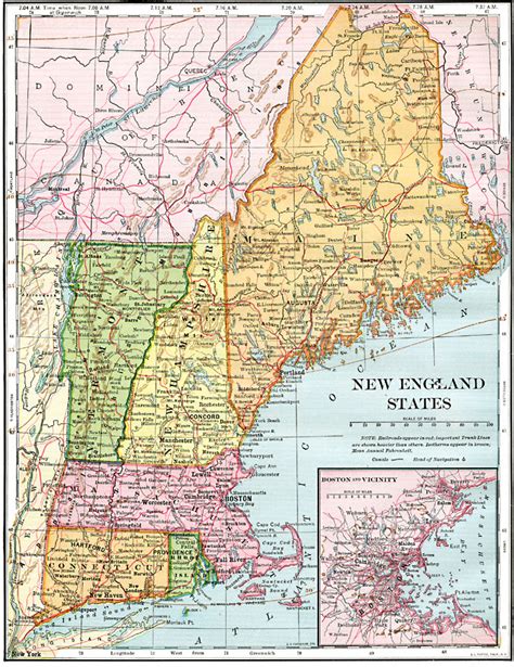 Maps Map New England - vrogue.co