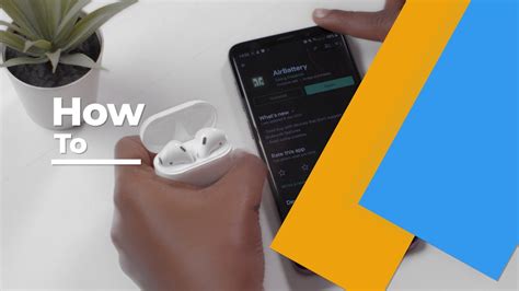 How to check your AirPods battery level on Android Phone - YouTube