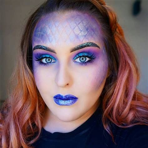 20 Unique Mermaid Makeup Looks For Halloween - Gurl.com | Gurl.com | Mermaid makeup looks ...