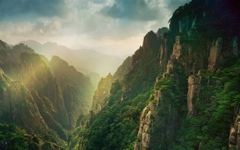 Landmark mountains, nature, landscape, mountains, mist HD wallpaper ...