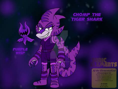 Chomp The Tiger Shark by ElementalgodAJ on DeviantArt