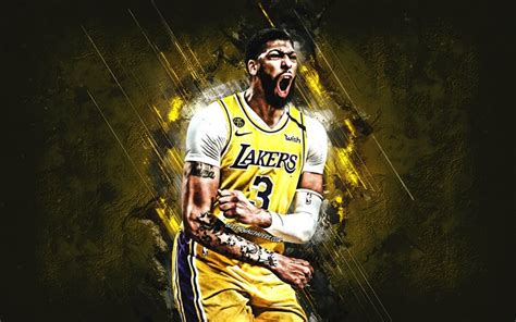 Download wallpapers Anthony Davis, Los Angeles Lakers, NBA, American basketball player, portrait ...