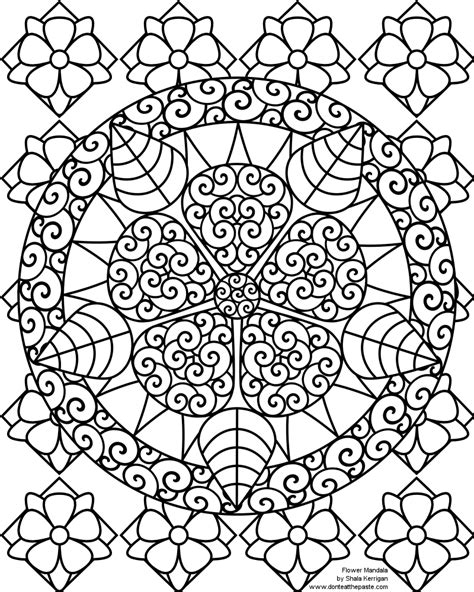 Mandala - Best Coloring Pages | Minister Coloring