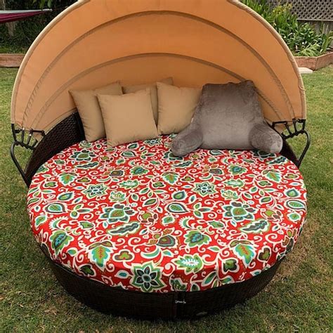 Round Patio Daybed Replacement Cushions - Patio Ideas