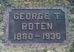 George Thomas Roten (1880-1930) - Mémorial Find a Grave