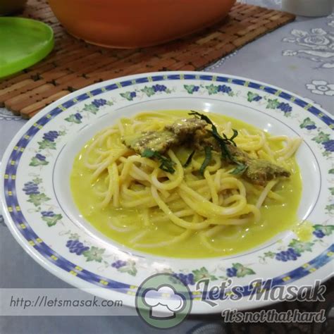 Spaghetti Daging Salai Masak Lemak Cili Api Recipe | LetsMasak