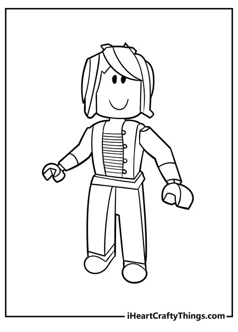 64 Cute Roblox Coloring Pages Latest Free - Coloring Pages Printable