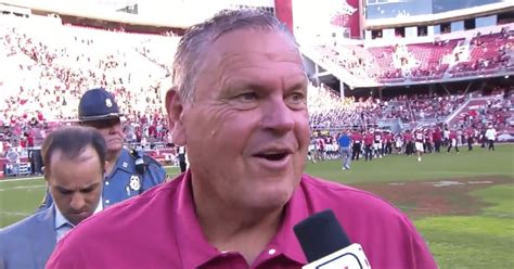 Sam Pittman has legendary comment after Arkansas beat Cincinnati