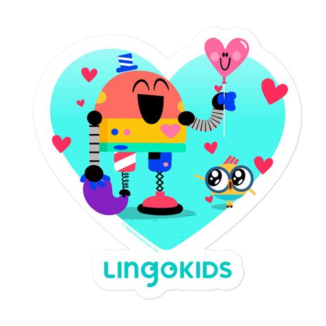 Lingokids Baby Bot Lots of Love Sticker