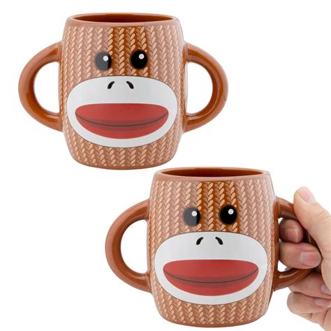 Galerie Sock Monkey Coffee Mug | Best Affordable Coffee Mugs | POPSUGAR ...