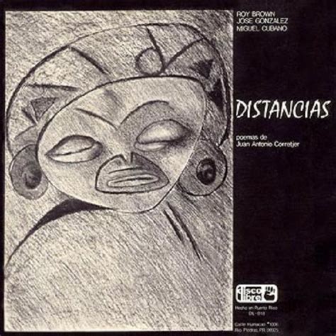 Roy Brown – Distancias Poemas de Juan Antonio Corretjer (1977) | Lp cover, Female sketch, Sketches