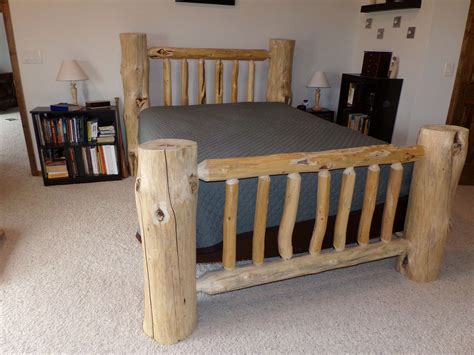 Log Bed Frame Plans - Image to u