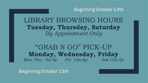 New HOURS - Agawam Public Library - Agawam, (MA) Massachusetts