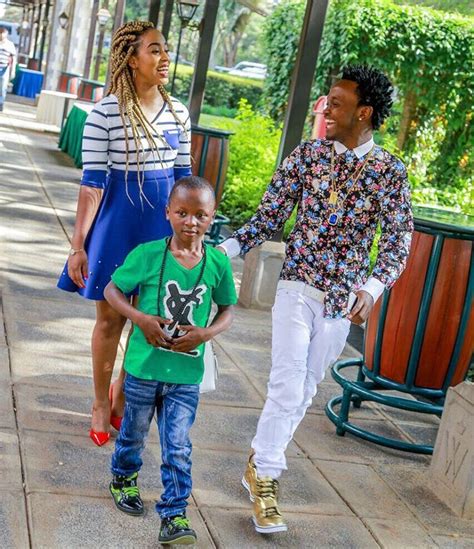 8 Adorable Photos Of Bahati and Diana Getting All Lovey Dovey