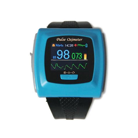 Wearable CMS50FW Wireless Pulse oximeter Bluetooth SPO2 PR Sleep Study ...