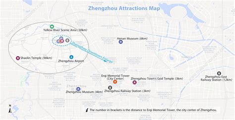 Zhengzhou Maps 2024: Location, Transfer and Tourist Maps