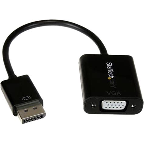 StarTech DisplayPort to VGA Adapter DP2VGA3 B&H Photo Video