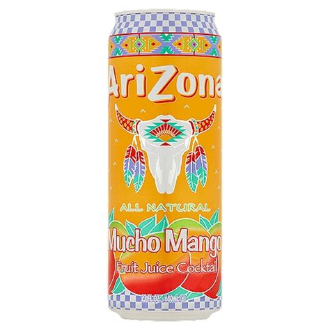 AriZona Mucho Mango Fruit Juice Cocktail, 23 fl oz