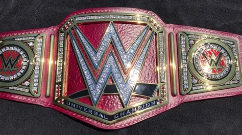Restoned and Releathered WWE Universal Championship Replica Belt - YouTube