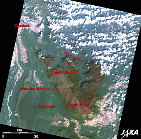 Angel Falls: The World’s Highest Waterfall | 2010 | JAXA Earth ...