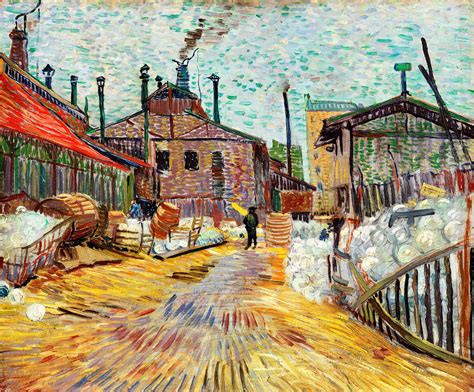 The Factory (1887) by Vincent | Free Photo - rawpixel