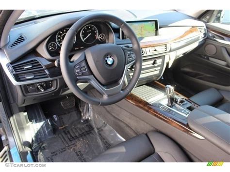 Black Interior 2015 BMW X5 xDrive50i Photo #100389270 | GTCarLot.com