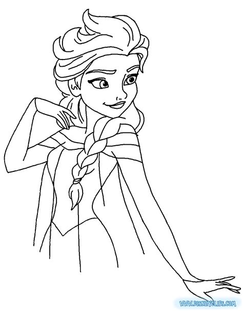 Elsa Coloring Pages - Coloring Home