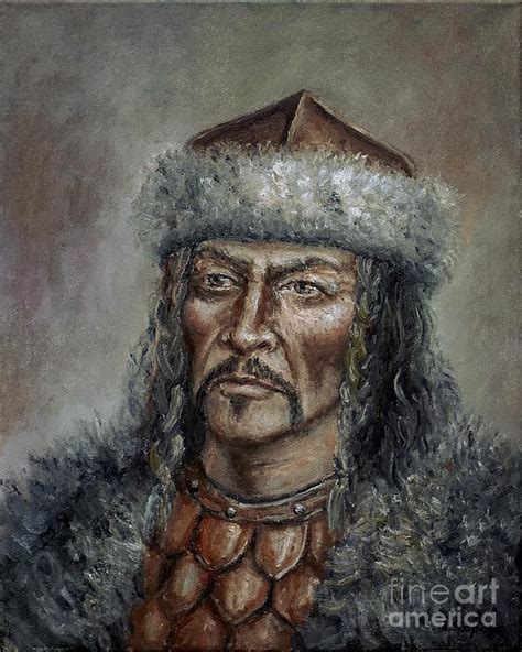 Attila the Hun Painting by Arturas Slapsys - Pixels