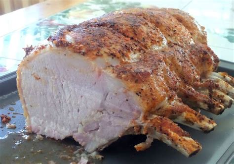 Welcome Home Blog: Holiday Bone-In Pork Roast | Standing pork roast recipe, Pork roast recipes, Pork