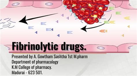 Fibrinolytics drugs. | PPT