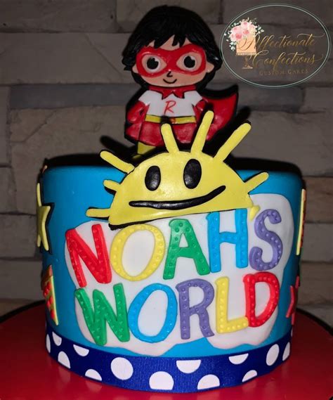 Ryan’s World Cake | 3d cake toppers, Cake, Cake toppers