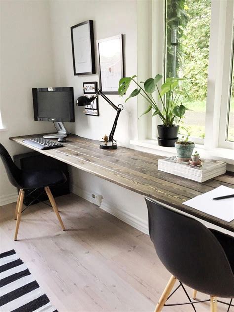 7 Beautiful Home Desk Ideas Make Comfortable (for Cozy Study) | Office ...