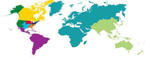 Regions Of The World