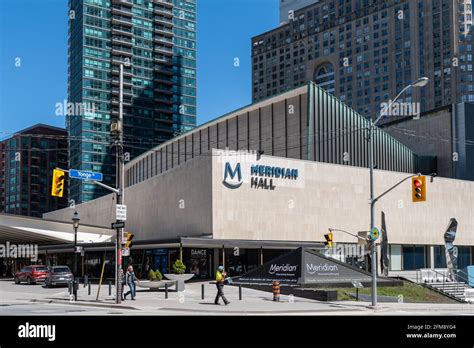 Meridian Hall in the downtown district of Toronto, Canada Stock Photo ...