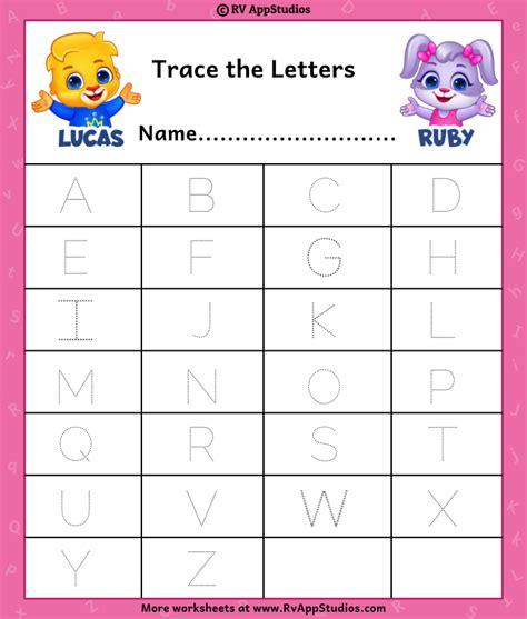 Uppercase Letters | FREE Printable Worksheets