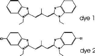 Chemical structure of the cyanine dyes used in our measurements. Their... | Download Scientific ...