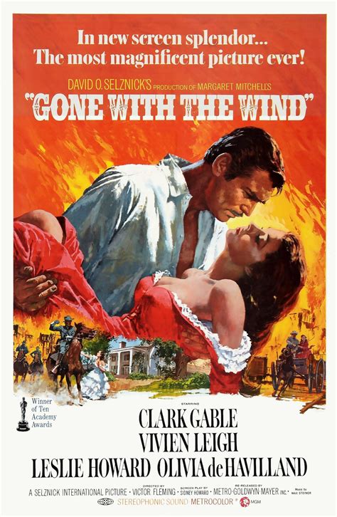 Gone With the Wind Vintage Movie Poster Prints and Unframed | Etsy