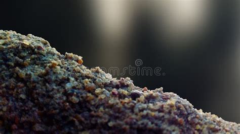 Sand Particles with Background Stock Photo - Image of frame, brown ...